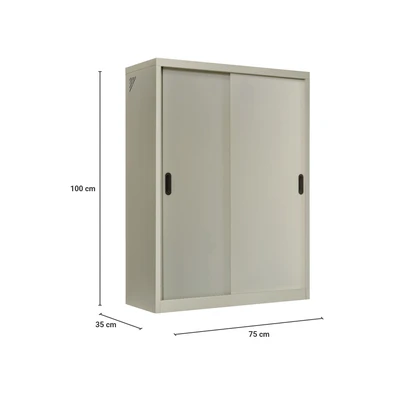 Gambar Informa Lucia Kabinet 2 Pintu Geser - Krem Beige