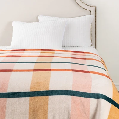 Gambar Informa 150x200 cm Selimut Microfiber Polyester Print Leca - Mix