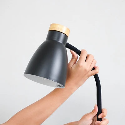 Gambar Informa Gia Lampu Lantai - Abu-Abu/Hitam