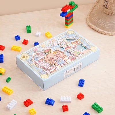 Gambar Ataru Set DIY Stiker & Gantungan Surry Set 17 pcs - Mix