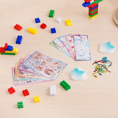 Gambar Ataru Set DIY Stiker & Gantungan Surry Set 17 pcs - Mix