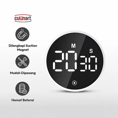 Gambar Culinart Timer Dapur Digital - Putih
