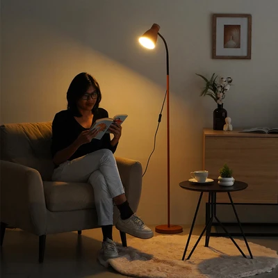 Gambar Informa Gia Lampu Lantai - Oranye Matt
