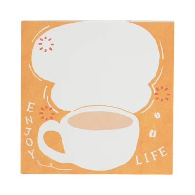 Gambar Ataru Sticky Notes Mix Design 100 Lembar - Oranye