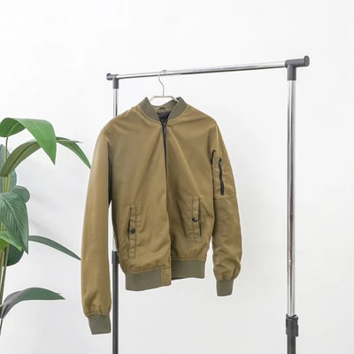 Gambar Stora Hanger Baju Aluminium 44 cm - Abu-Abu