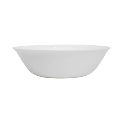 Gambar Selma Shania Mangkuk Saji Kaca 22.8 cm - Putih