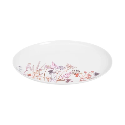 Gambar Selma Shannon Piring Saji Flower Kaca 32.6 cm - Mix