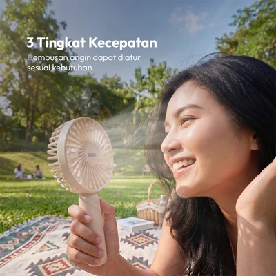 Gambar Memoo Kipas Angin Portable Rechargeable - Putih