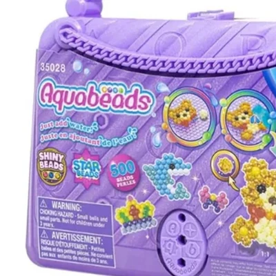 Gambar Aqua Beads Set Mini Carry Case - Ungu