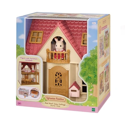 Gambar Sylvanian Families Set Red Roof Cosy Cottage Starter Home Esfh55677