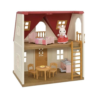 Gambar Sylvanian Families Set Red Roof Cosy Cottage Starter Home Esfh55677