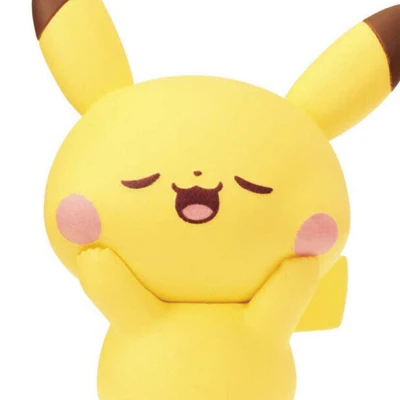 Gambar Takara Tomy Pokepeace Minifigure Balloon Pikachu - Kuning