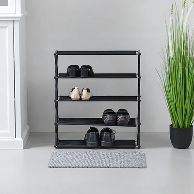 Gambar Informa Bash Rak Sepatu 5 Tingkat - Hitam