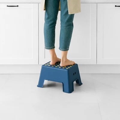 Gambar Fixsteps Bangku Pijak 33x25 cm - Biru