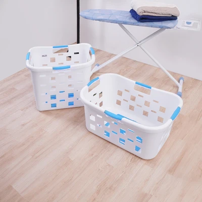 Gambar Stora Keranjang Laundry Tall Dengan Sorter 56.5x44x47.2 cm