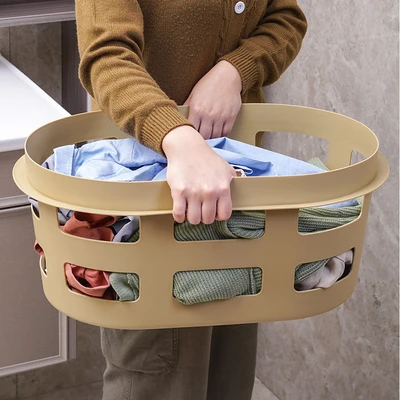 Gambar Stora Concept Keranjang Laundry 30 Liter - Cokelat