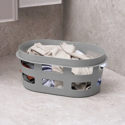 Gambar Stora Concept Keranjang Laundry 30 Liter - Abu-Abu