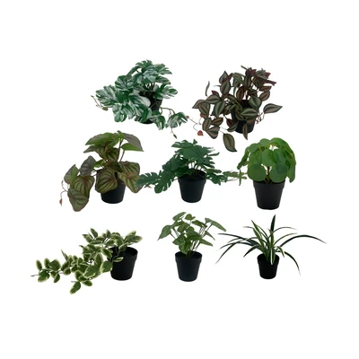 Gambar Arthome Tanaman Artifisial Greenary Dengan Pot 20 cm - Hijau