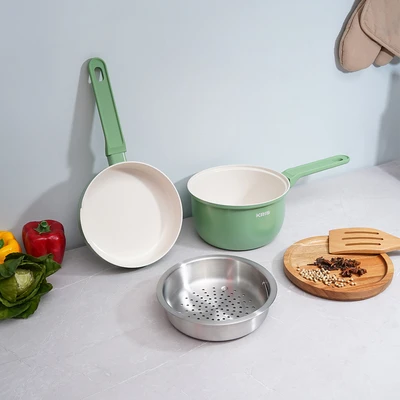 Gambar Kris Piccolo Perlengkapan Masak Set 3 pcs - Hijau
