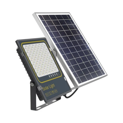 Gambar Krisbow Lampu Sorot LED Solar Vertical 18 Watt 1700 Lumen