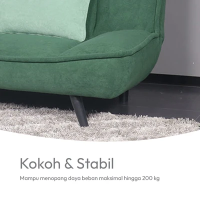 Gambar Informa Bronto Sofa Bed Fabric - Hijau