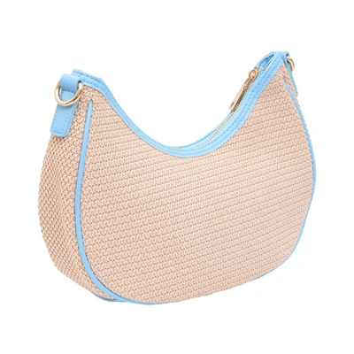 Gambar THYS Tas Bahu Woven Beach - Biru