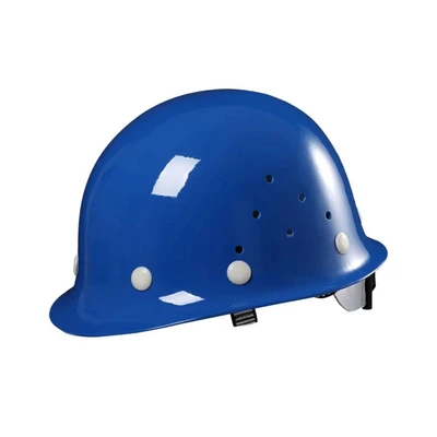 Gambar Krisbow Helm Keselamatan Kerja Front Brim Fiberglass - Biru