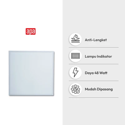 Gambar APA Lampu Panel LED DOB 48 Watt Cool Daylight 60x60 cm