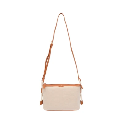 Gambar THYS Tas Selempang Top Zipper - Abu-Abu