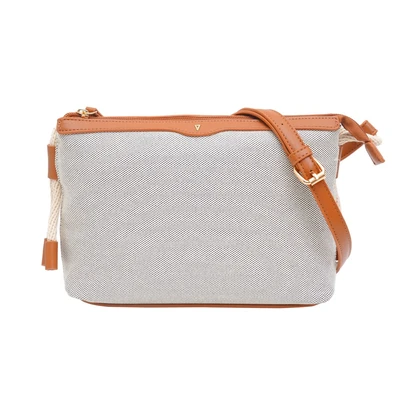 Gambar THYS Tas Selempang Top Zipper - Biru Navy