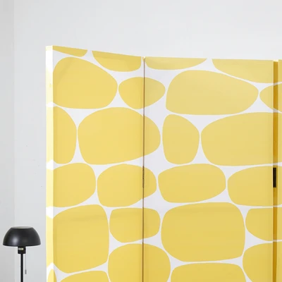 Gambar Informa Partisi 3 Panel Stone HD65 - Kuning
