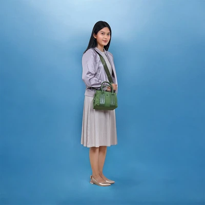 Gambar Ilook Tas Tangan Mini Shopper - Abu-Abu