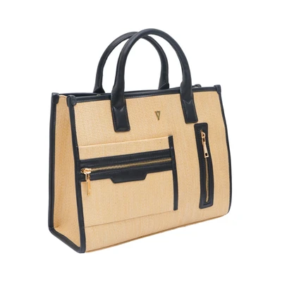 Gambar THYS Shoppper Tas Tangan Woven Large - Hitam