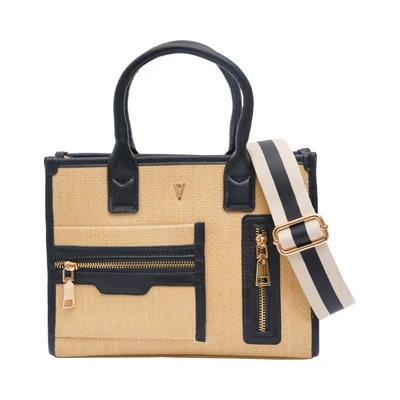 Gambar THYS Shoppper Tas Tangan Woven Medium - Hitam