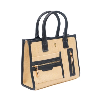 Gambar THYS Shoppper Tas Tangan Woven Medium - Hitam