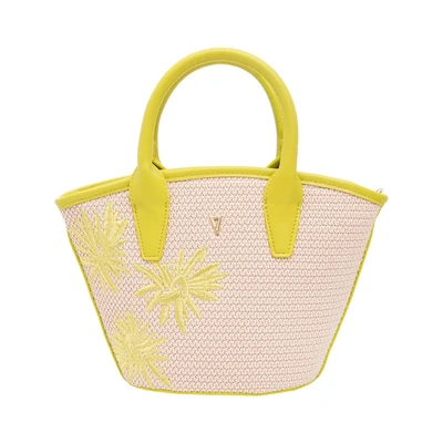 Gambar THYS Tas Tangan Beach Woven - Hijau Lime
