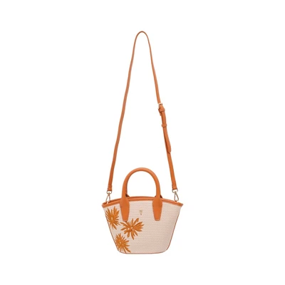 Gambar THYS Tas Tangan Beach Woven - Cokelat