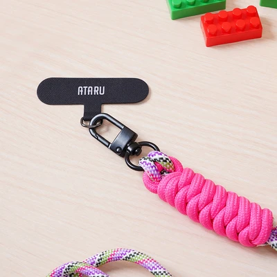 Gambar Ataru Lanyard Color Block Strap Swirl - Ungu