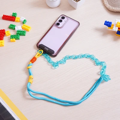 Gambar Ataru Lanyard Strap Combination - Biru/Kuning