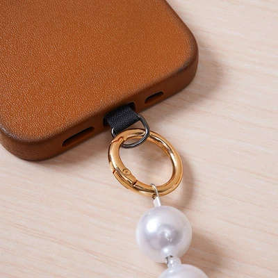 Gambar Ataru Gantungan Handphone Beads Bracelet - Putih Pearl