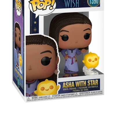 Gambar Funko Pop Figure Disney Wish Buddy Asha & Star