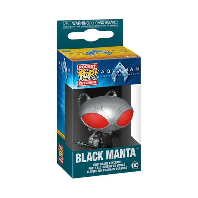 Gambar Funko Pop Gantungan Kunci Aquaman The Lost Kingdom Black Manta