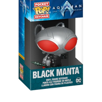 Gambar Funko Pop Gantungan Kunci Aquaman The Lost Kingdom Black Manta