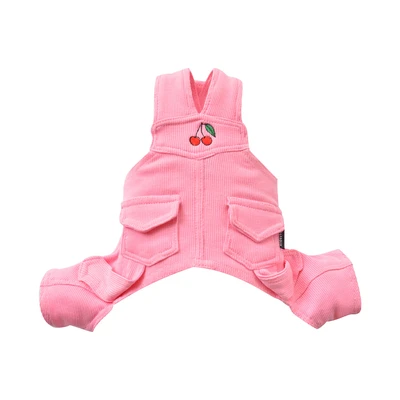 Gambar Doggy Dolly Ukuran S Baju Tank Jumper Anjing - Pink