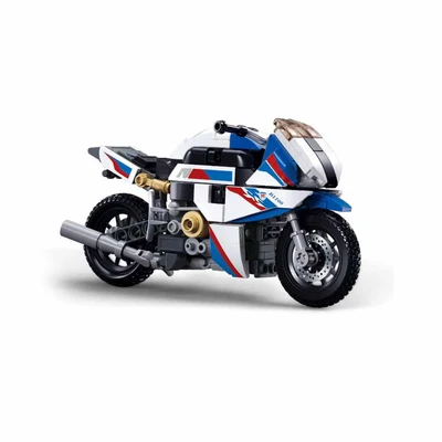 Gambar Sluban Set 242 Pcs Motorcycle S1000ms Skala 1:12