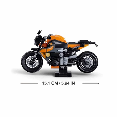 Gambar Sluban Set 196 Pcs Motorcycle G310ms Skala 1:12