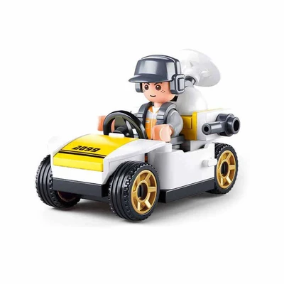 Gambar Sluban Set 292 Pcs Dream Launch Center M38-b1199 - Putih