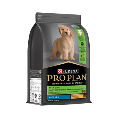 Gambar Pro Plan Makanan Anjing Kering Puppy Large Chicken Healthy Growth 3 kg