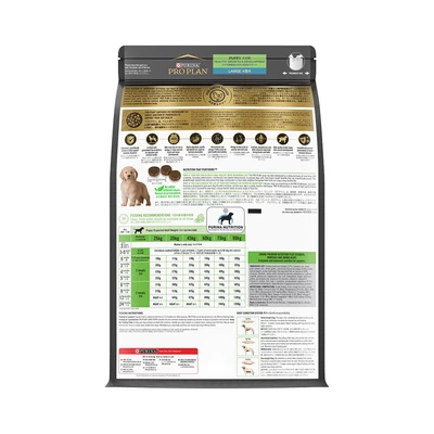Gambar Pro Plan Makanan Anjing Kering Puppy Large Chicken Healthy Growth 3 kg