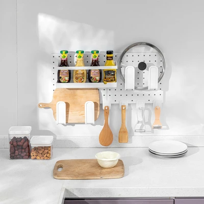 Gambar Stora Set Pegboard Rak Dinding Dapur